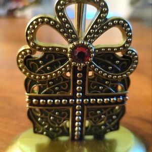 Bronze Holiday Photo Holder